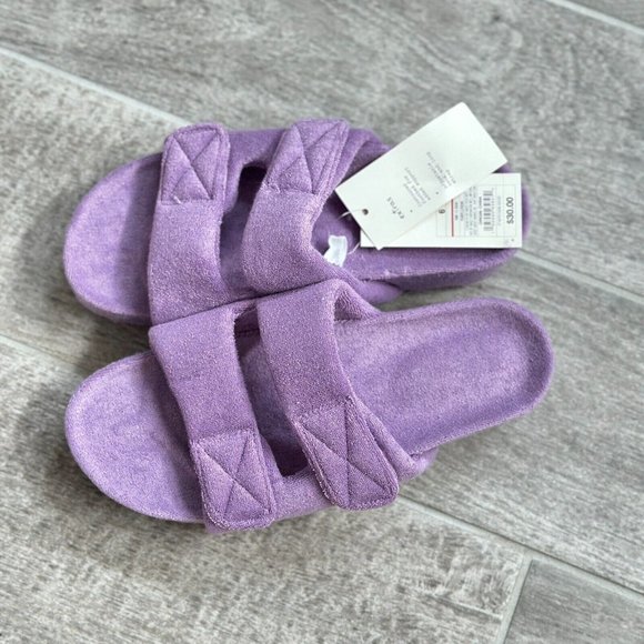 NWT A New Day Women's Remi Platform Slide Sandals - Purple - All Size - Picture 2 of 5